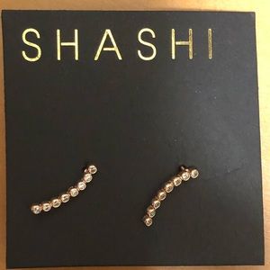 NEW! Shashi Rose Gold Ear Climber